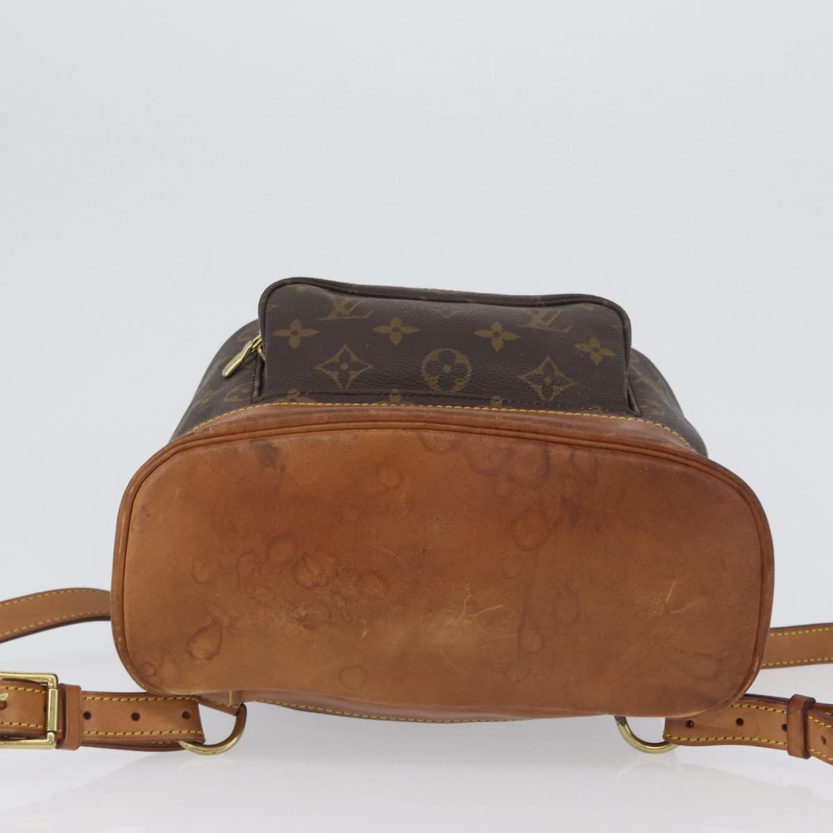 LOUIS VUITTON Monogram Montsouris PM Backpack M51137 LV Auth ka2751