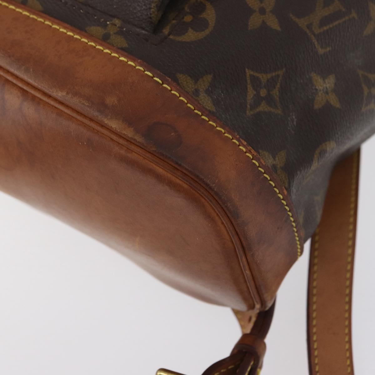 LOUIS VUITTON Monogram Montsouris PM Backpack M51137 LV Auth ka2751