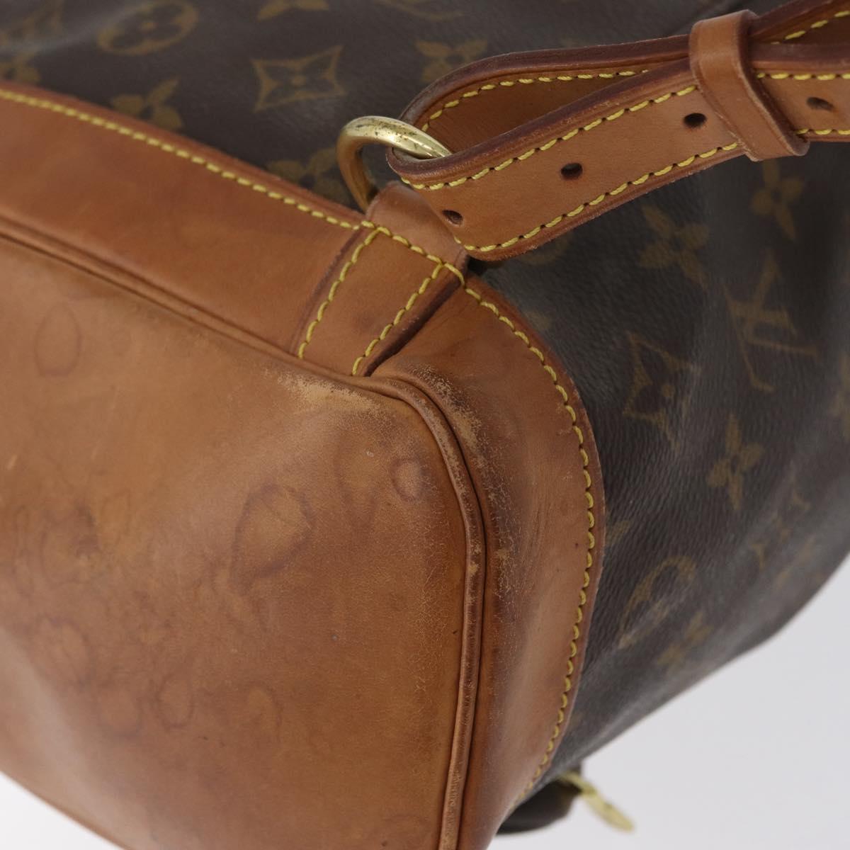 LOUIS VUITTON Monogram Montsouris PM Backpack M51137 LV Auth ka2751