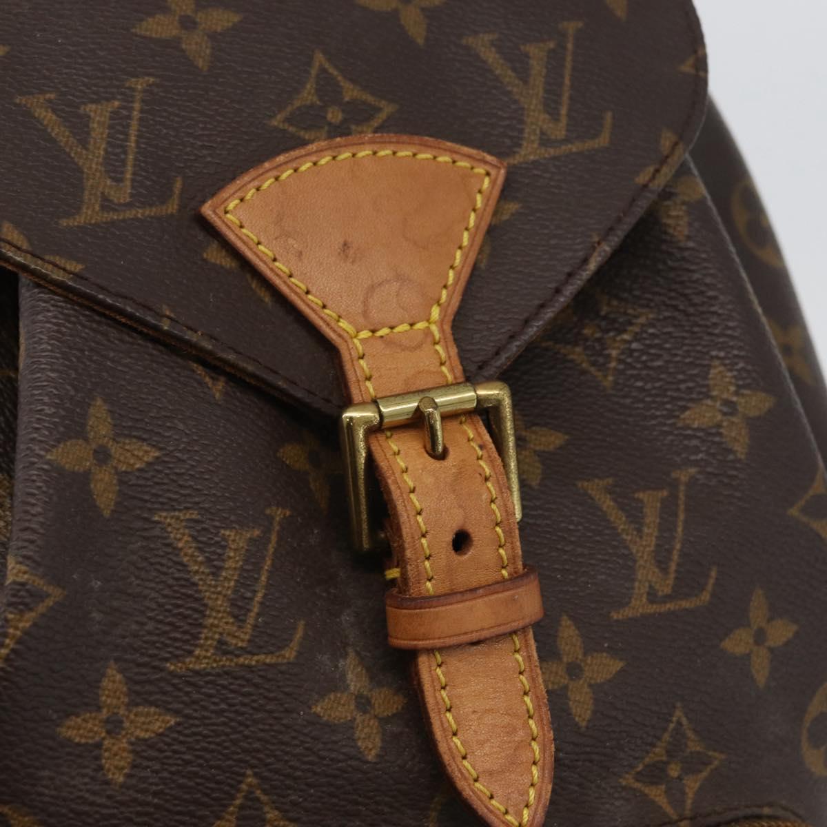 LOUIS VUITTON Monogram Montsouris PM Backpack M51137 LV Auth ka2751