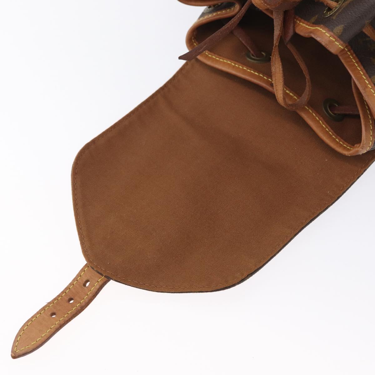 LOUIS VUITTON Monogram Montsouris PM Backpack M51137 LV Auth ka2751