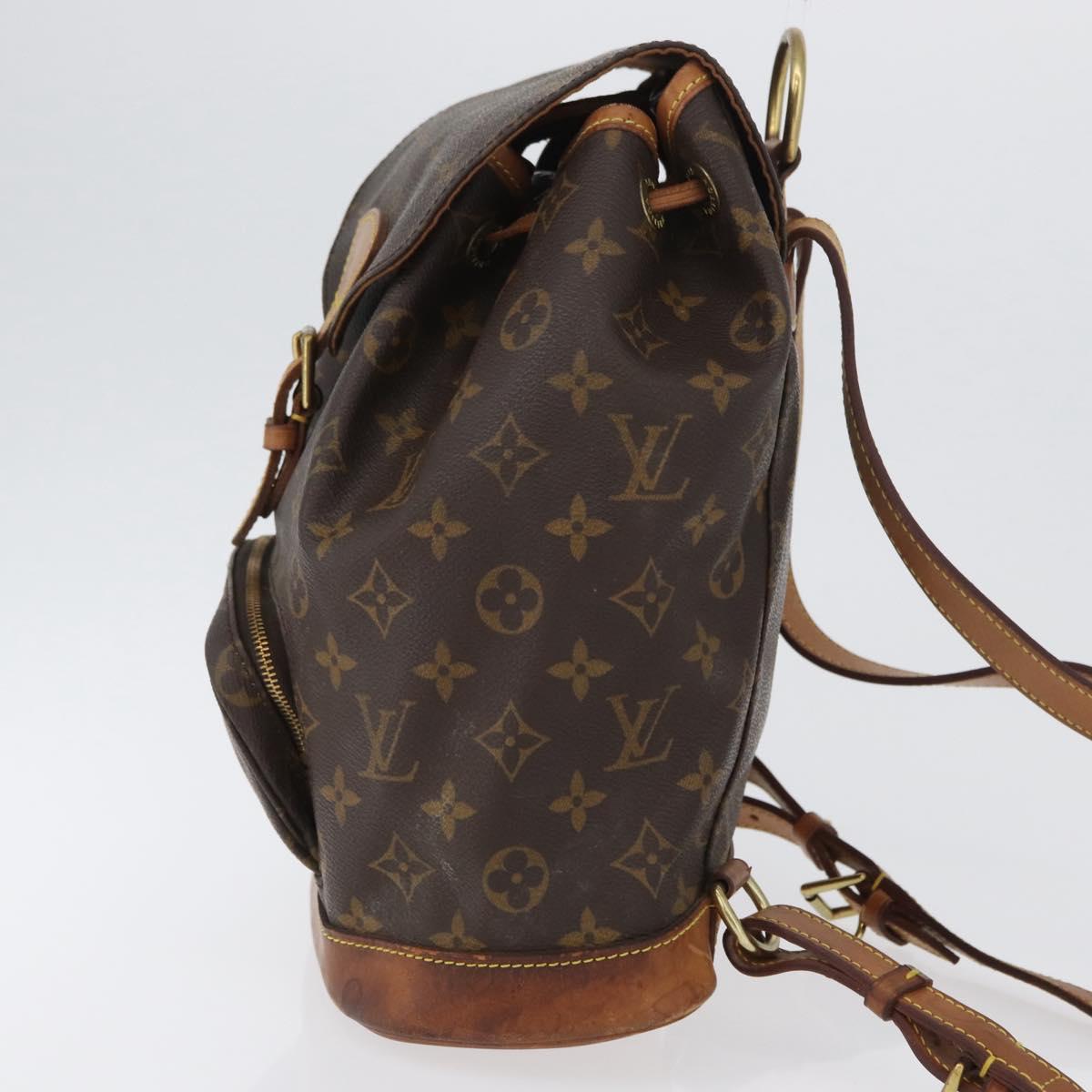 LOUIS VUITTON Monogram Montsouris PM Backpack M51137 LV Auth ka2751