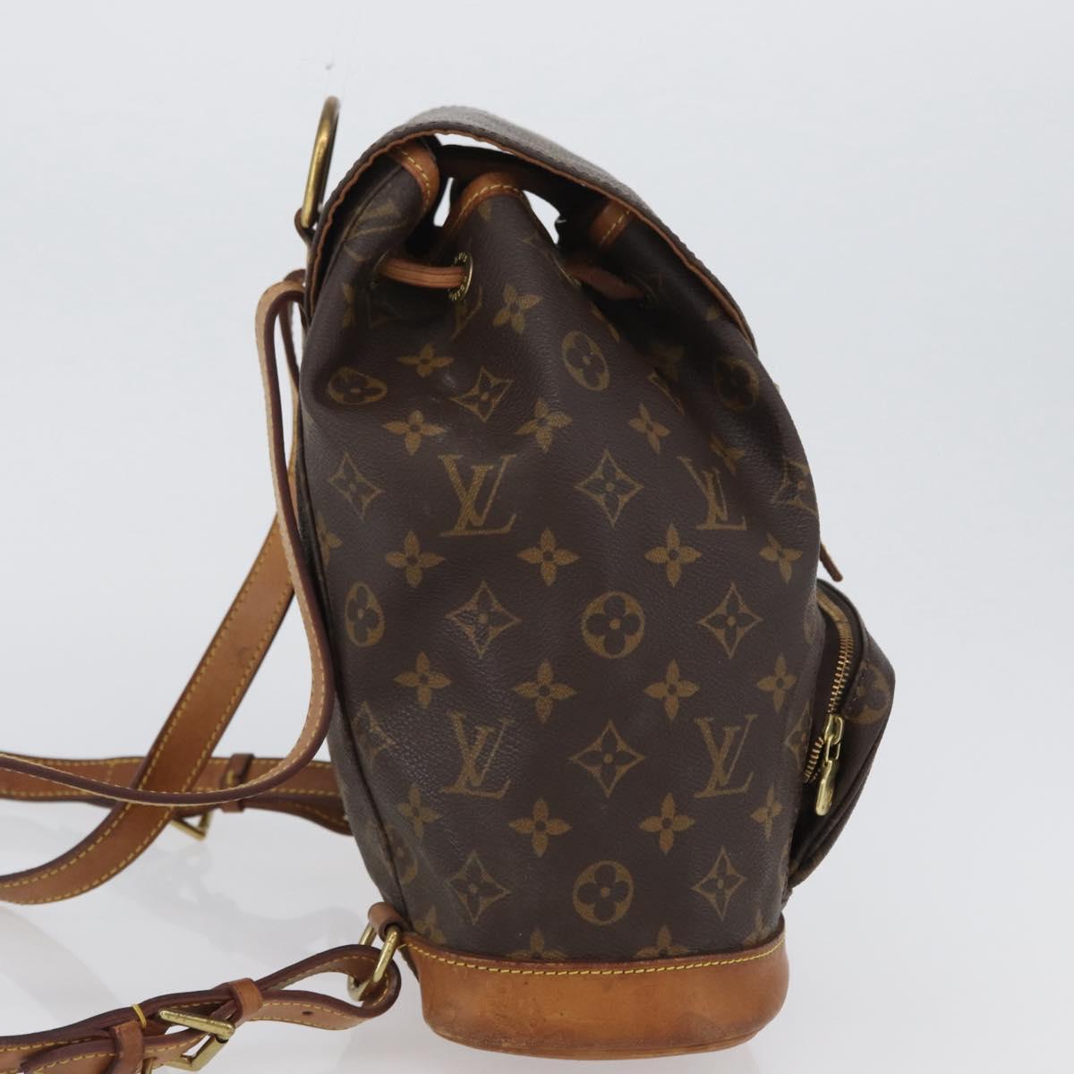 LOUIS VUITTON Monogram Montsouris PM Backpack M51137 LV Auth ka2751