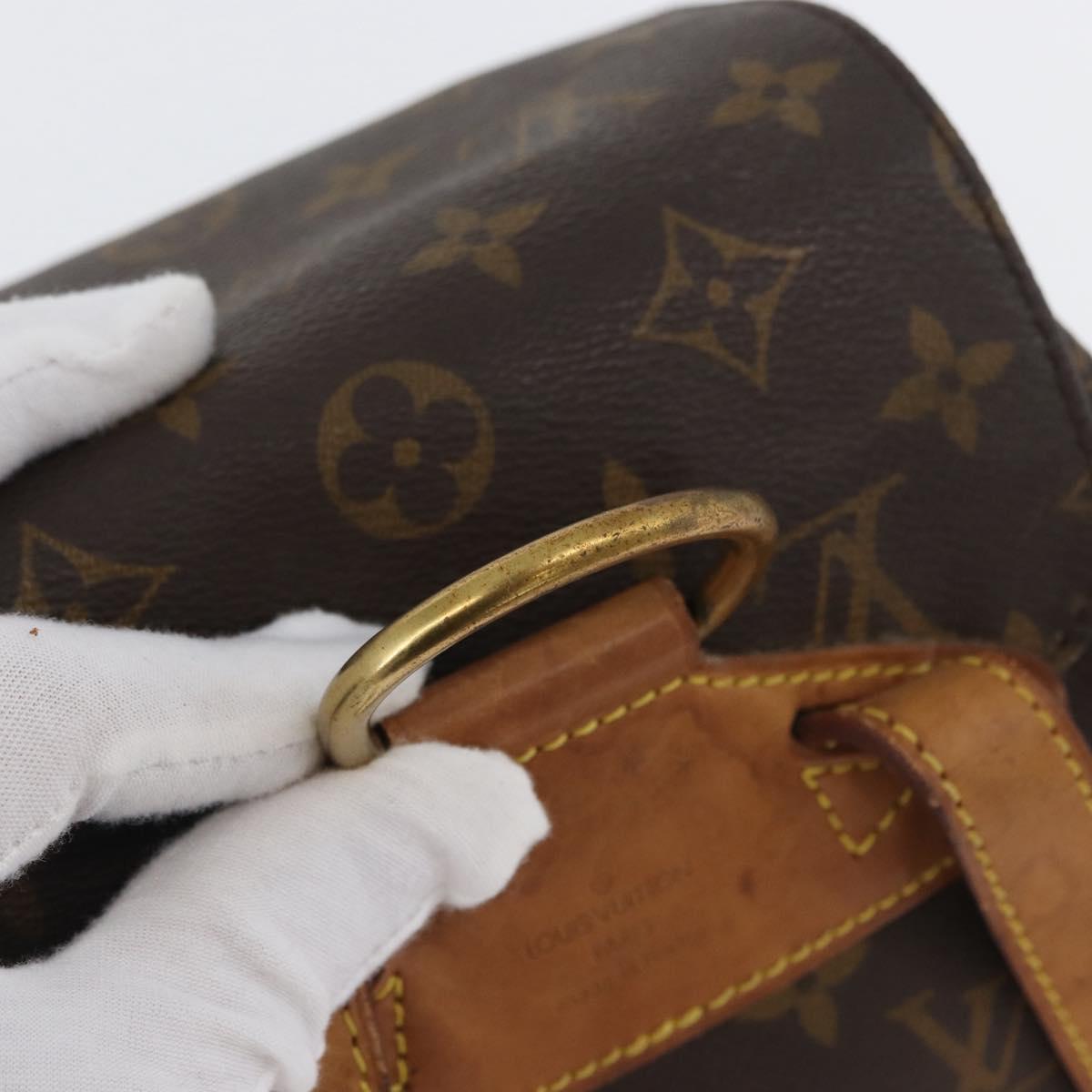 LOUIS VUITTON Monogram Montsouris PM Backpack M51137 LV Auth ka2751