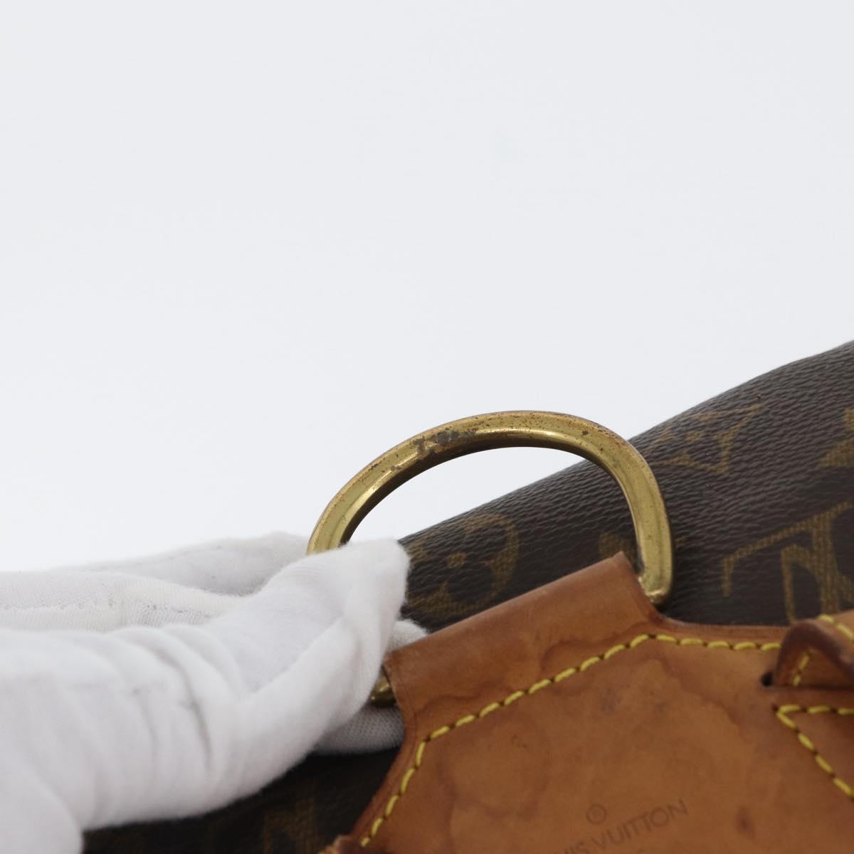 LOUIS VUITTON Monogram Montsouris PM Backpack M51137 LV Auth ka2751