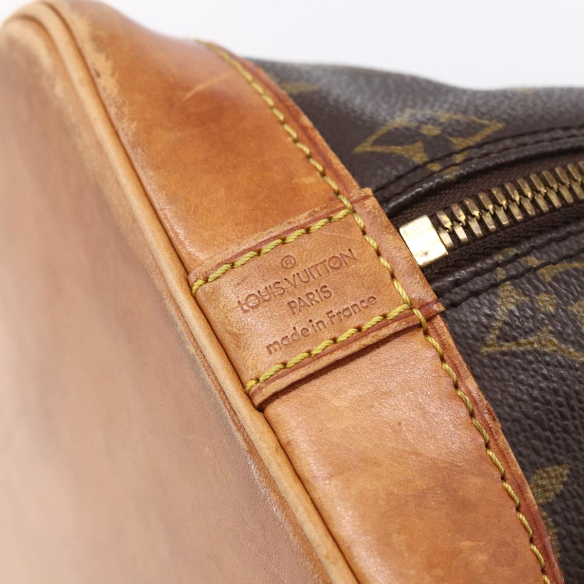 LOUIS VUITTON Monogram Alma Hand Bag M51130 LV Auth ka276