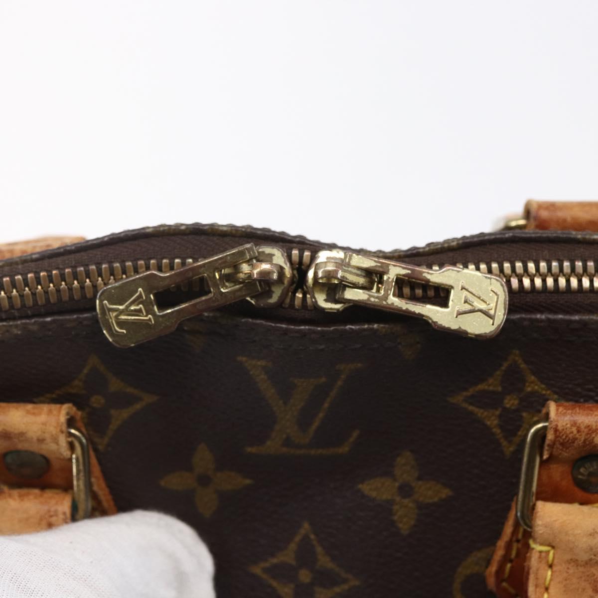 LOUIS VUITTON Monogram Alma Hand Bag M51130 LV Auth ka276