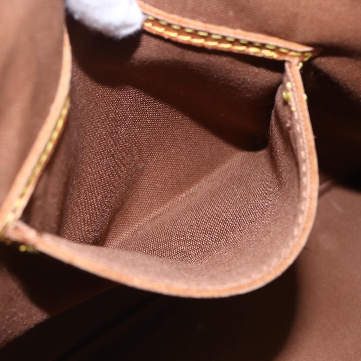 LOUIS VUITTON Monogram Alma Hand Bag M51130 LV Auth ka276