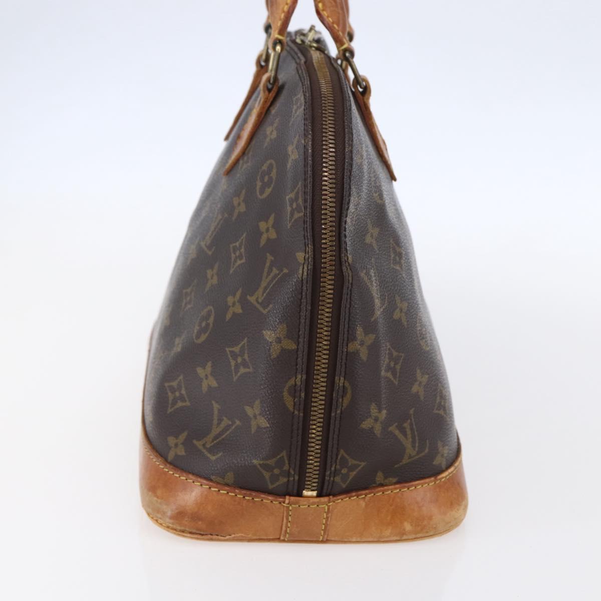 LOUIS VUITTON Monogram Alma Hand Bag M51130 LV Auth ka276
