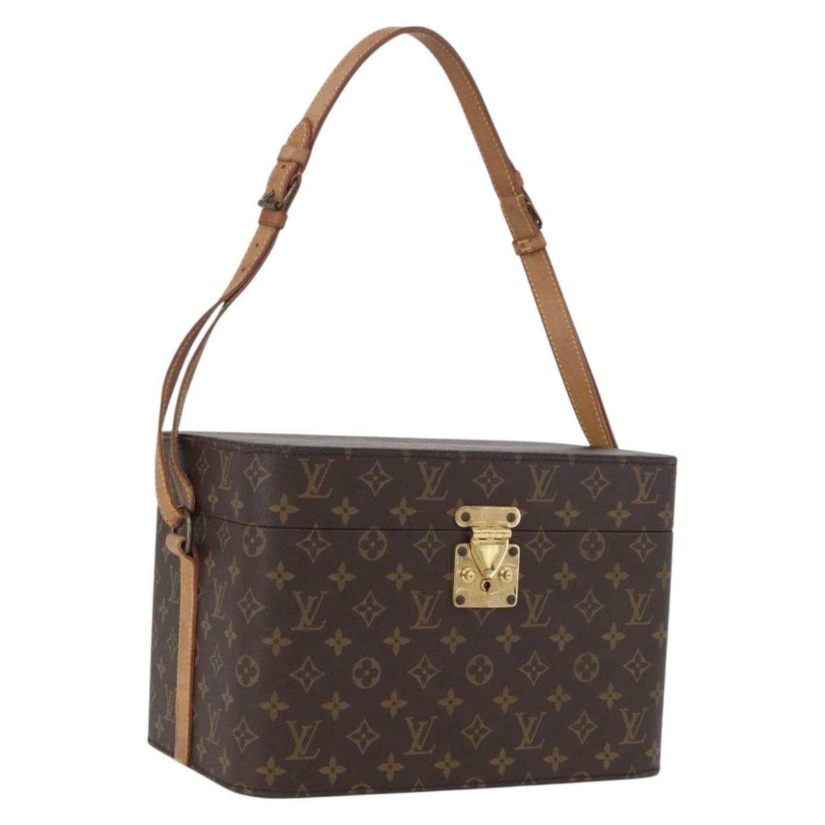LOUIS VUITTON Monogram Vanity Shoulder Bag LV Auth ka2770