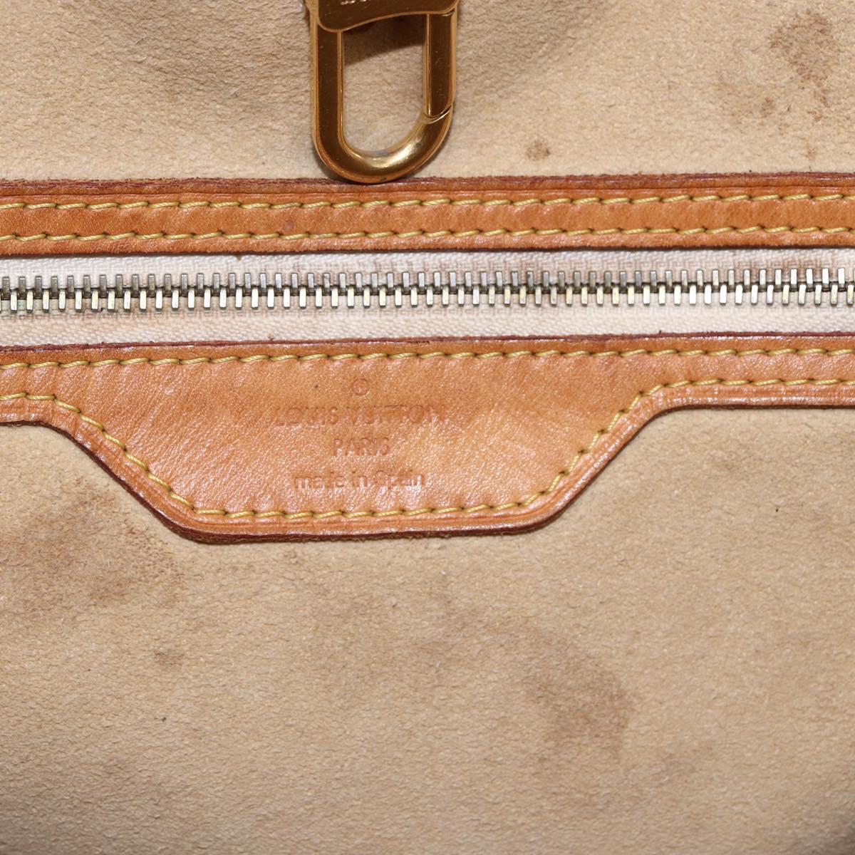 LOUIS VUITTON Damier Azur Hampstead MM Tote Bag N51206 LV Auth ka278