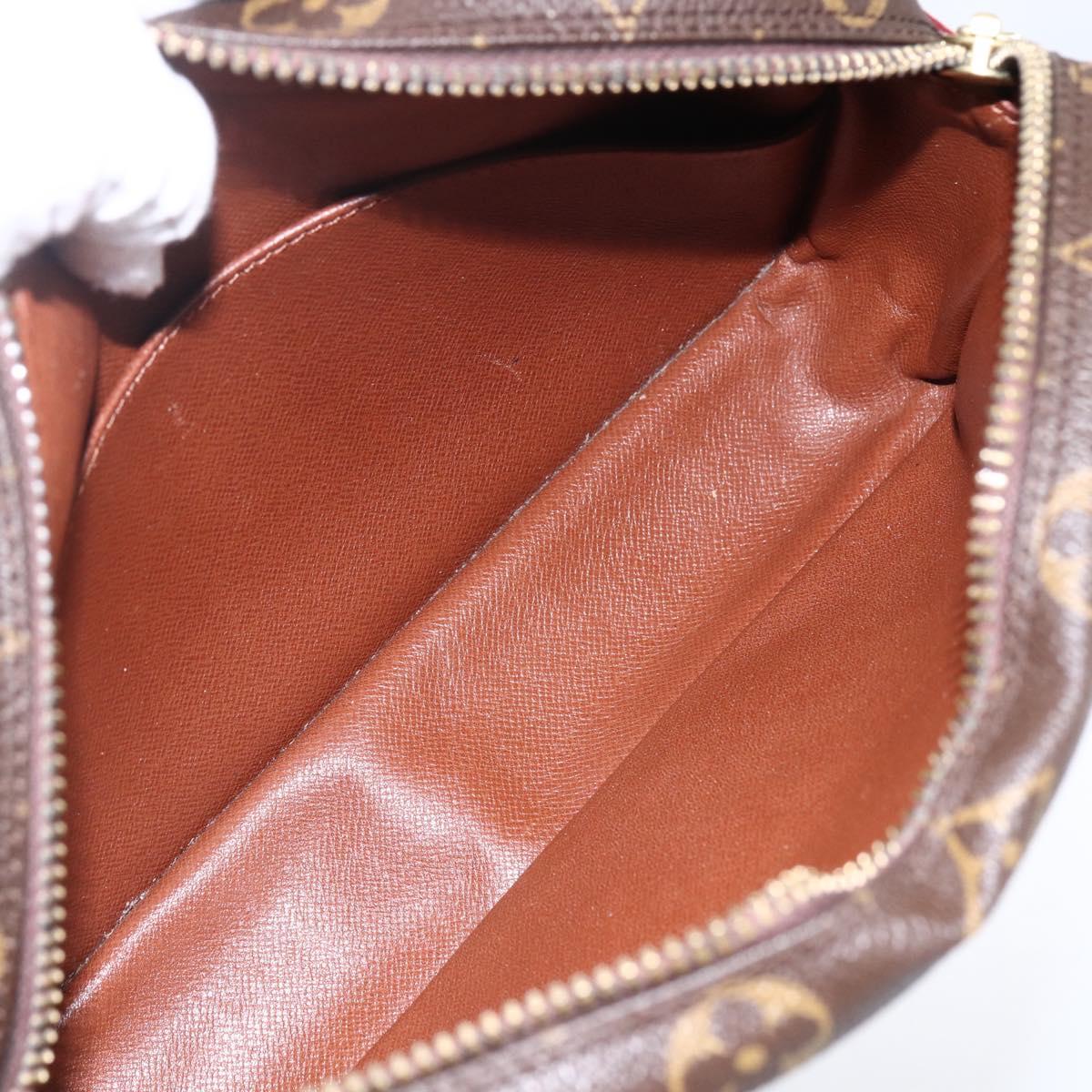 LOUIS VUITTON Monogram Compiegne 23 Clutch Bag M51847 LV Auth ka2802