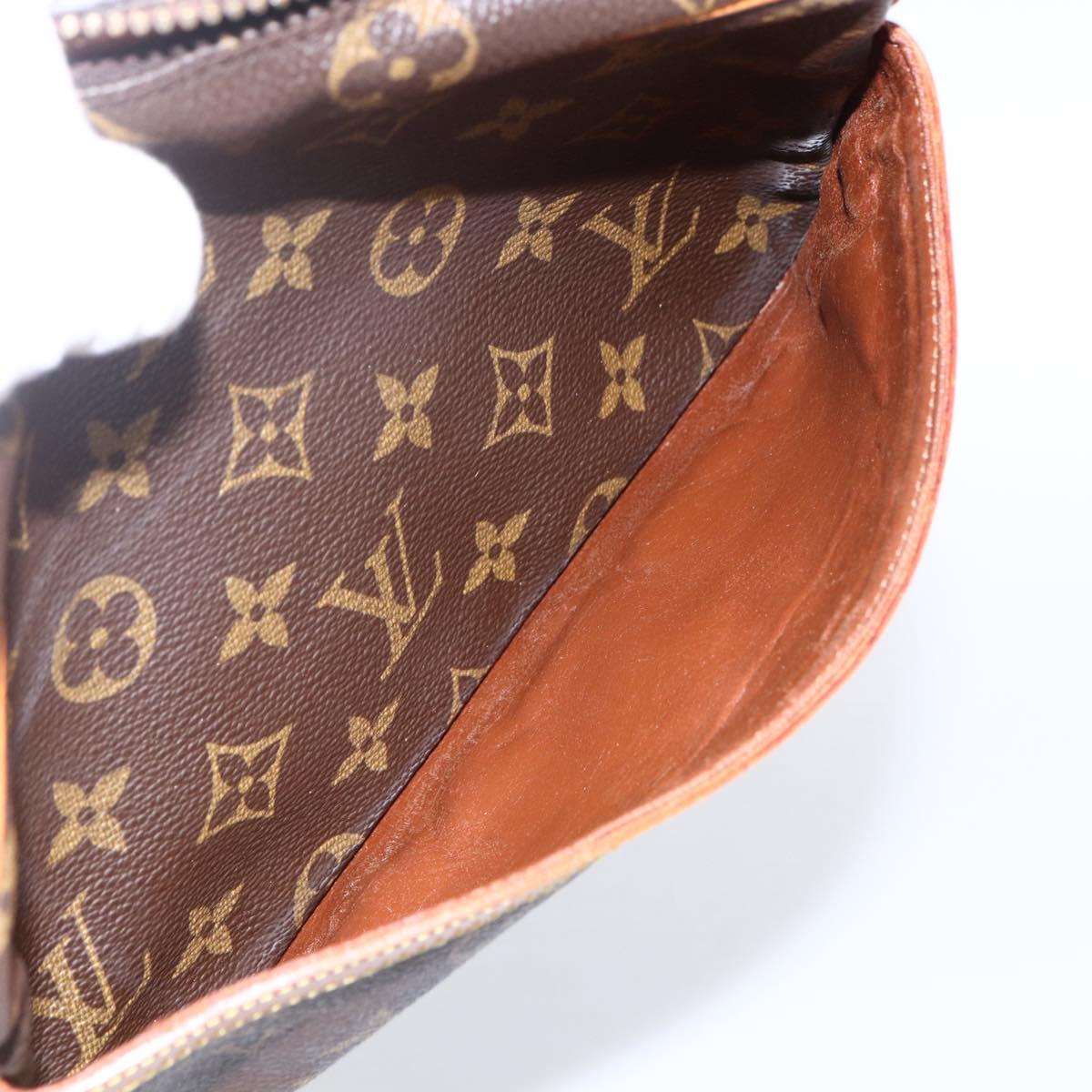 LOUIS VUITTON Monogram Compiegne 23 Clutch Bag M51847 LV Auth ka2802