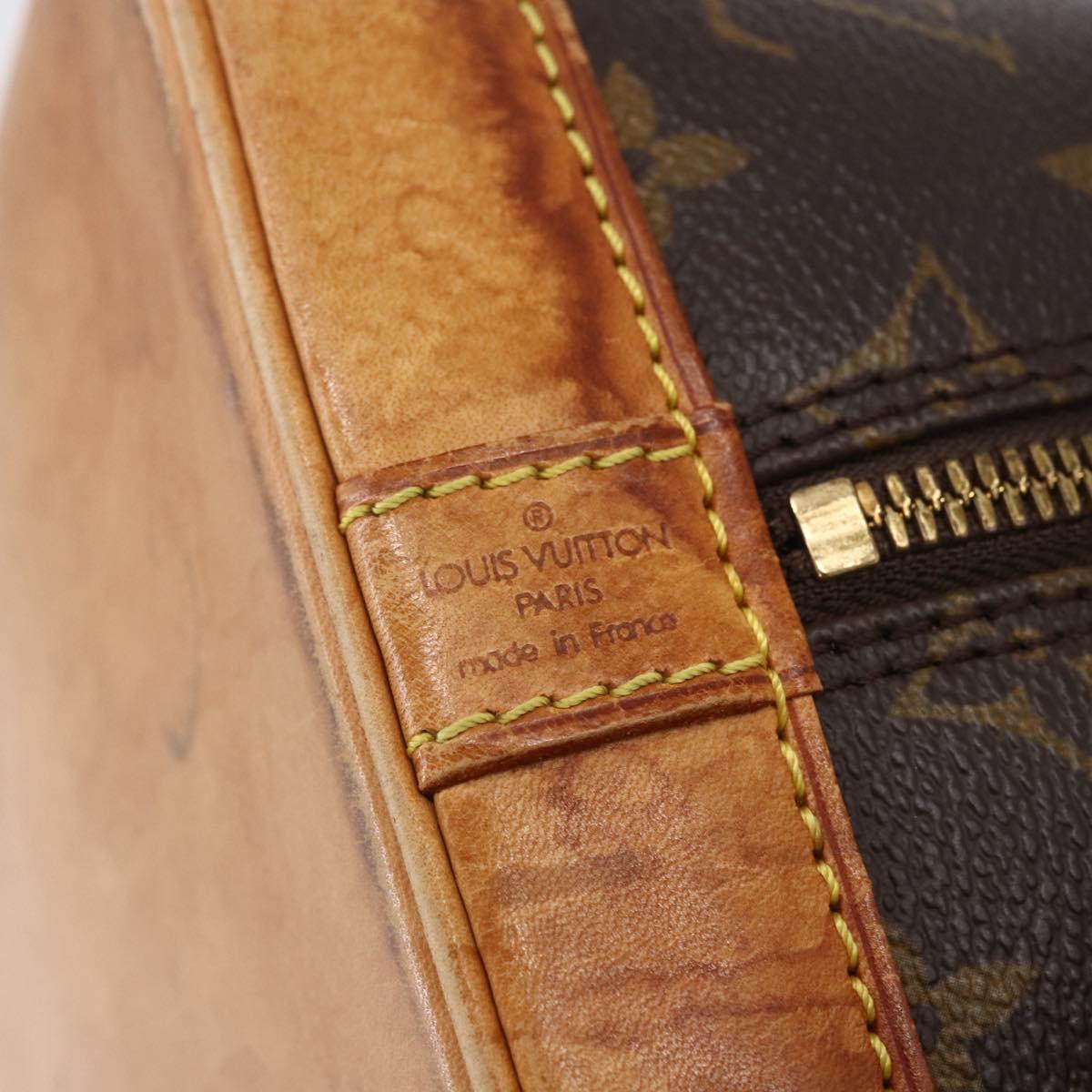 LOUIS VUITTON Monogram Alma Hand Bag M51130 LV Auth ka281