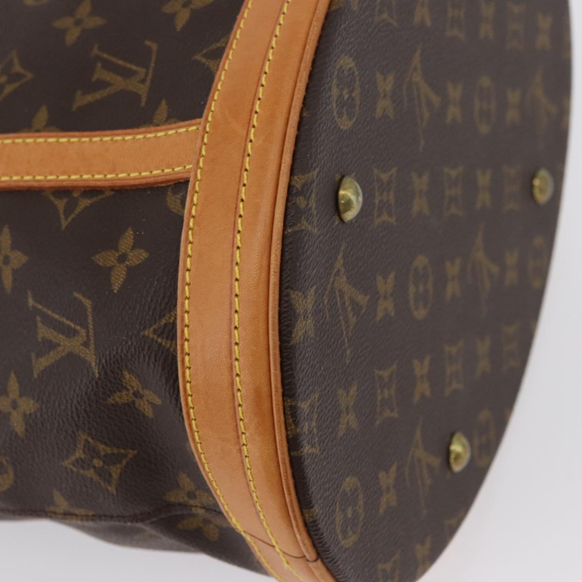 LOUIS VUITTON Monogram Bucket GM Shoulder Bag M42236 LV Auth ka2817