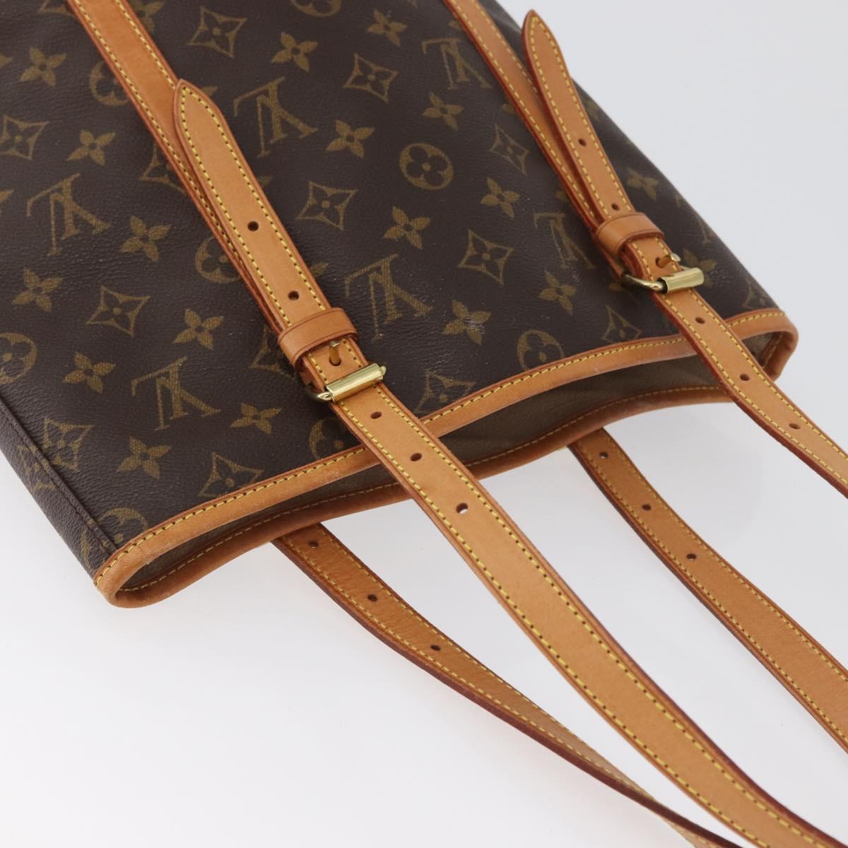 LOUIS VUITTON Monogram Bucket GM Shoulder Bag M42236 LV Auth ka2817