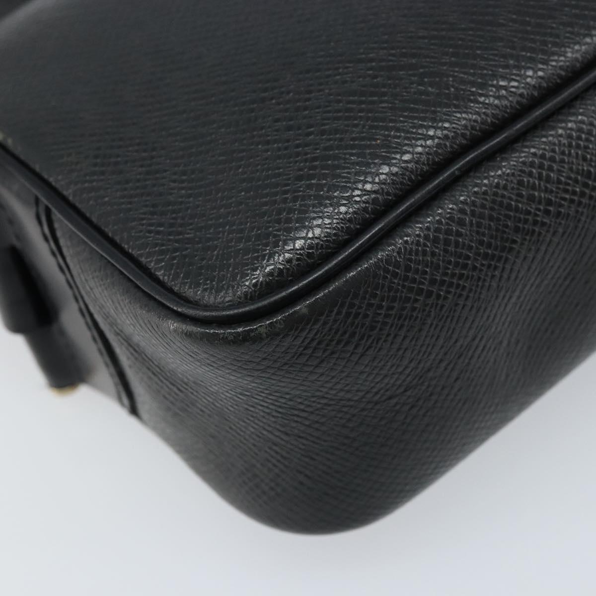 LOUIS VUITTON Taiga Karga Clutch Bag Ardoise M30812 LV Auth ka2832