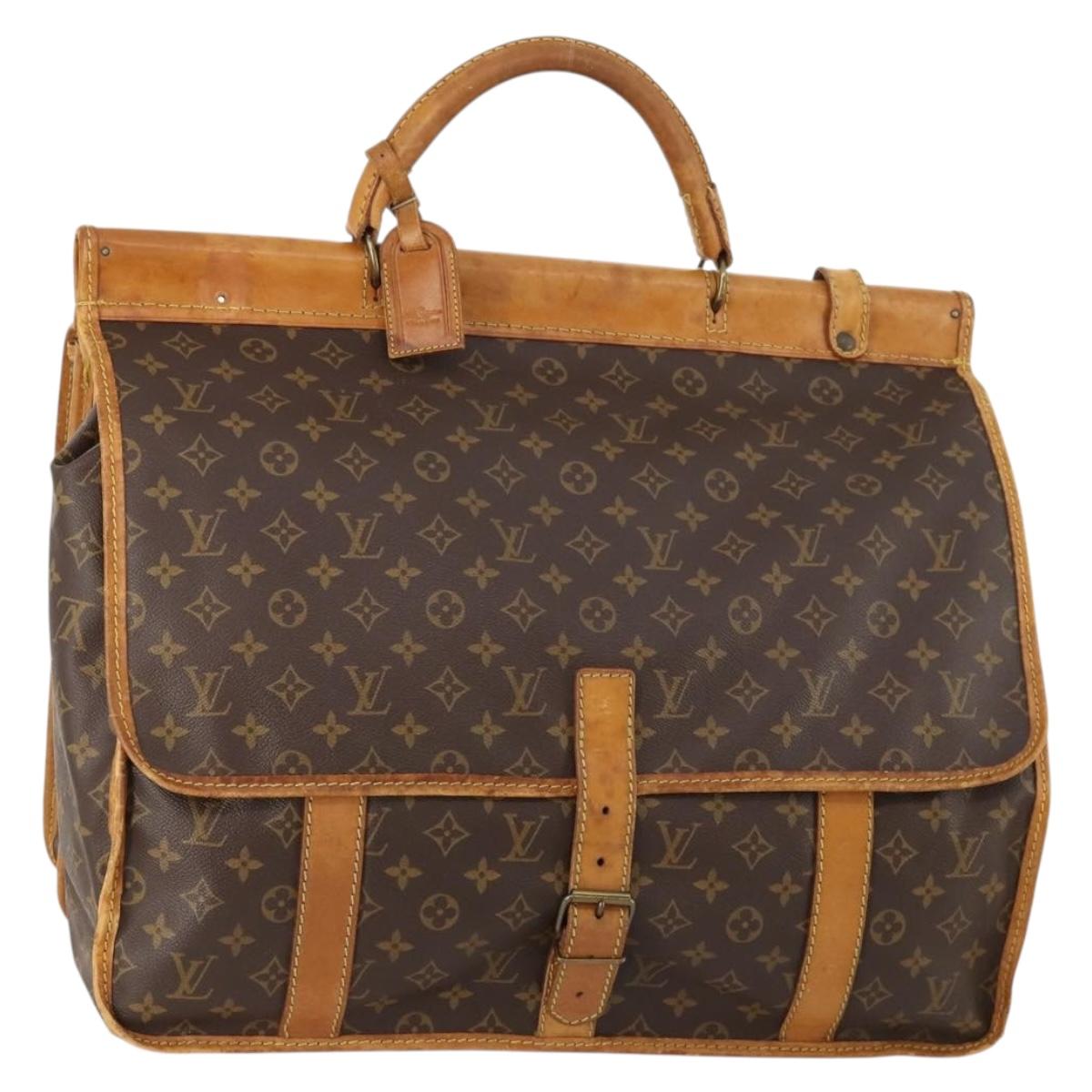 LOUIS VUITTON Monogram Sac Kleber Travel Bag M58122 LV Auth ka2837
