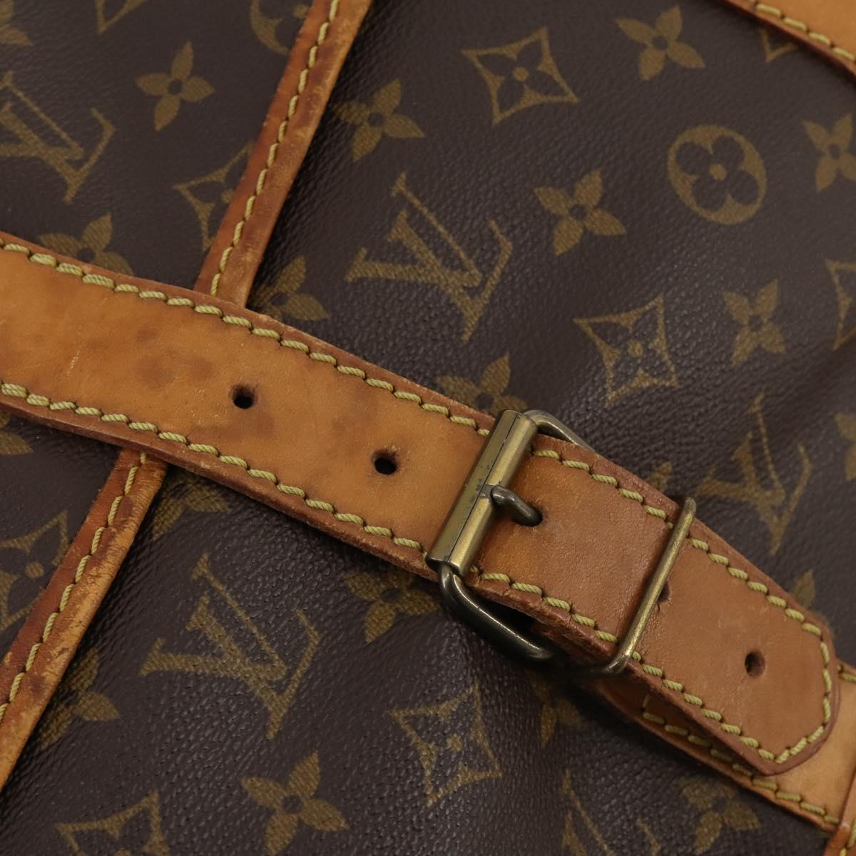 LOUIS VUITTON Monogram Sac Kleber Travel Bag M58122 LV Auth ka2837