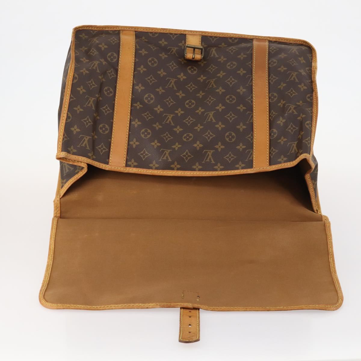 LOUIS VUITTON Monogram Sac Kleber Travel Bag M58122 LV Auth ka2837