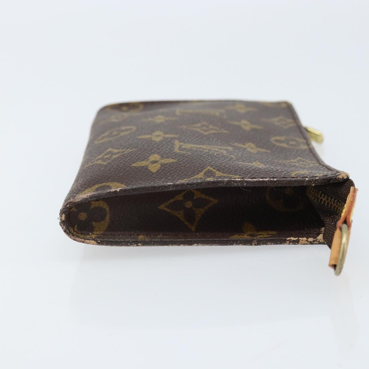 LOUIS VUITTON Monogram Bucket PM Accessory Pouch LV Auth ka2841