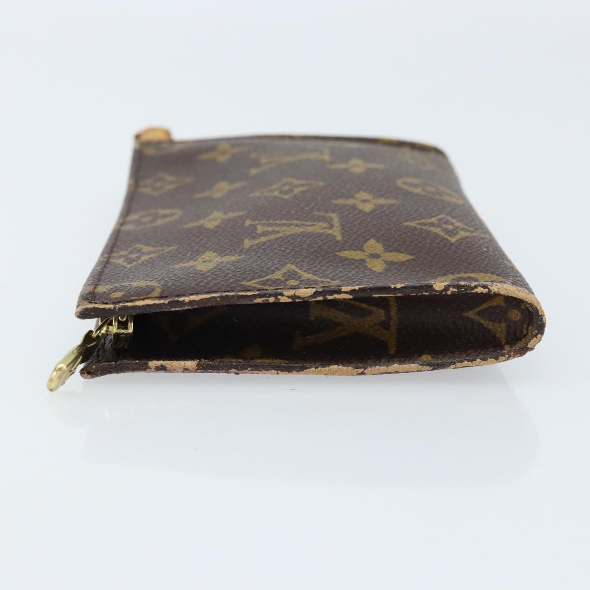 LOUIS VUITTON Monogram Bucket PM Accessory Pouch LV Auth ka2841