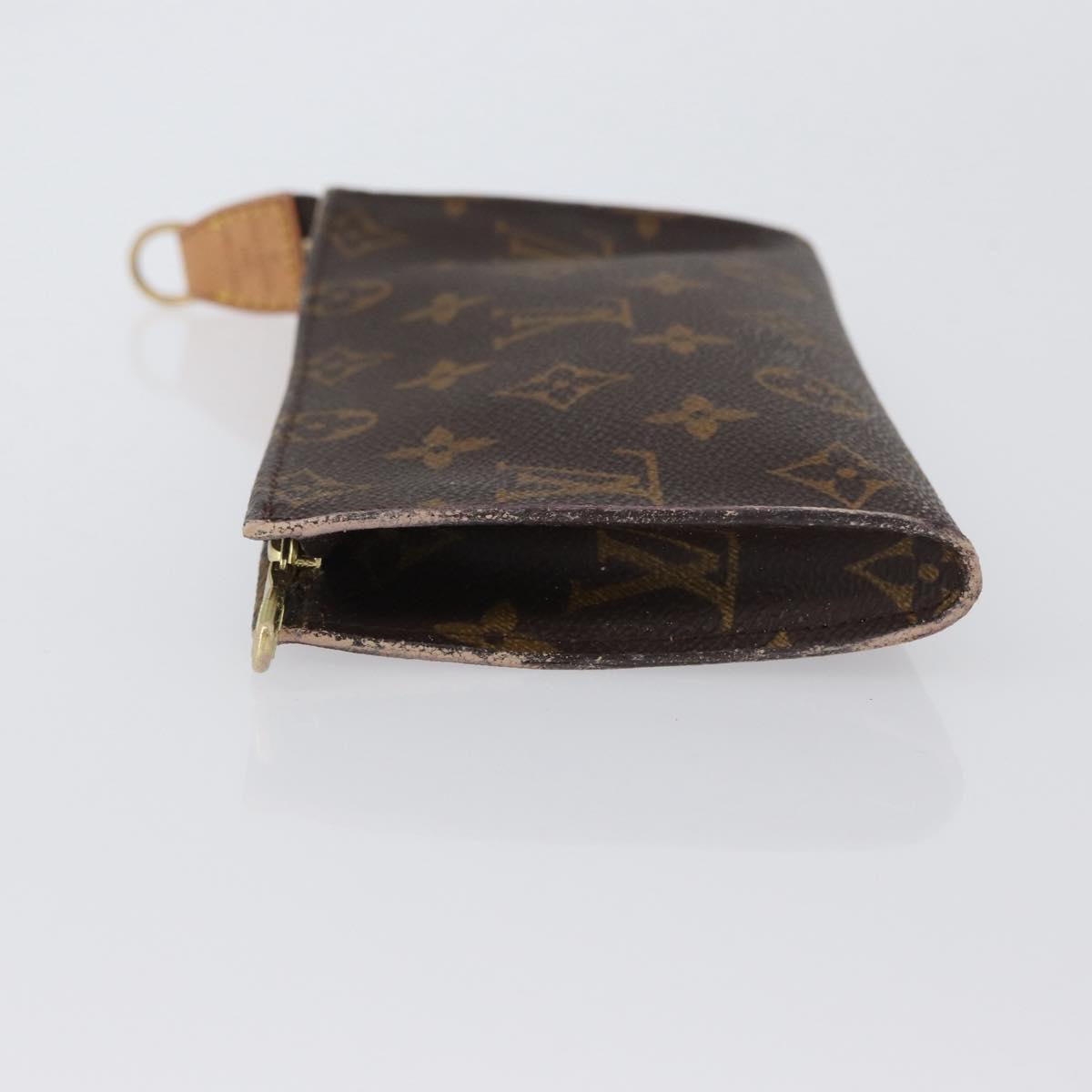 LOUIS VUITTON Monogram Bucket GM Accessory Pouch LV Auth ka2843
