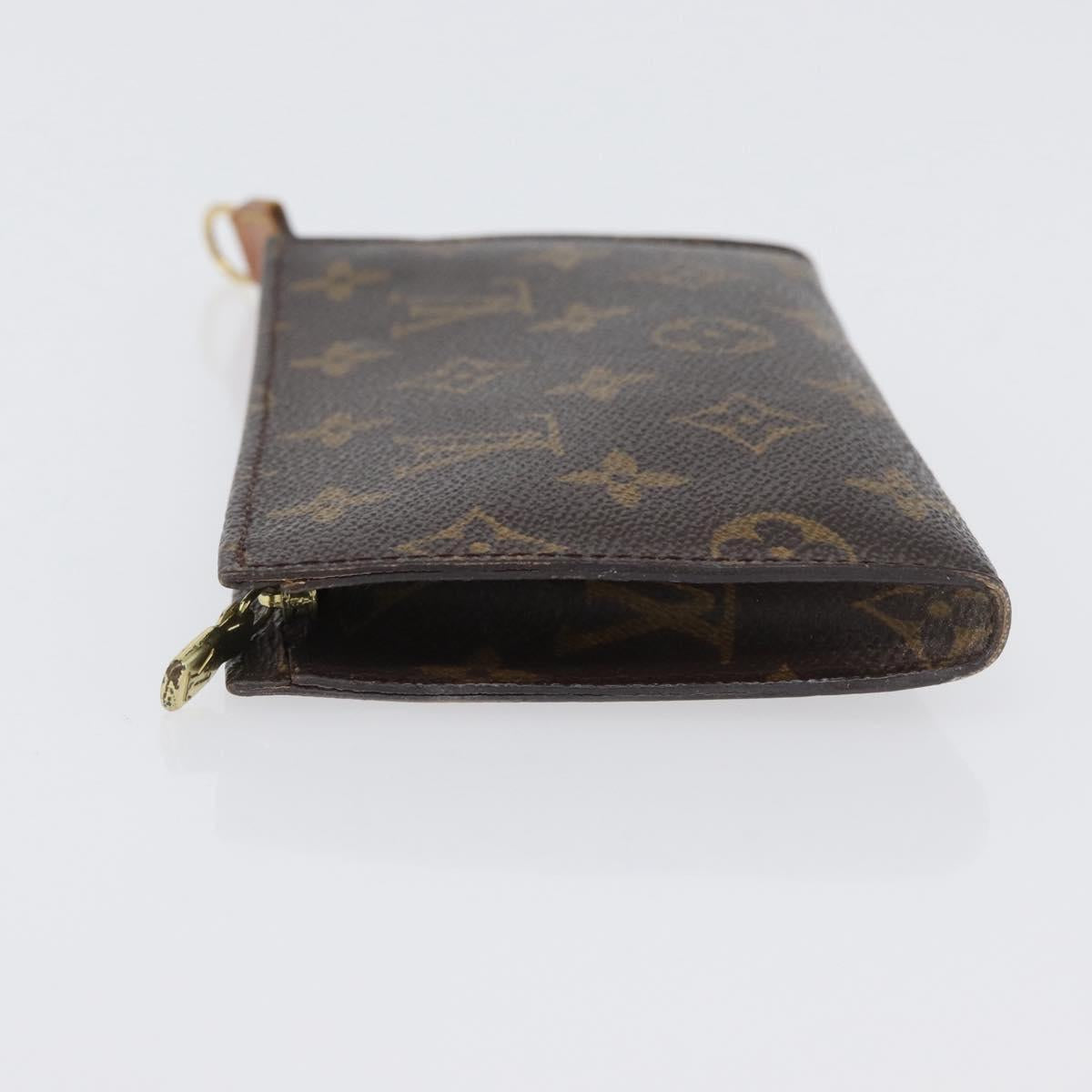 LOUIS VUITTON Monogram Bucket PM Accessory Pouch LV Auth ka2844