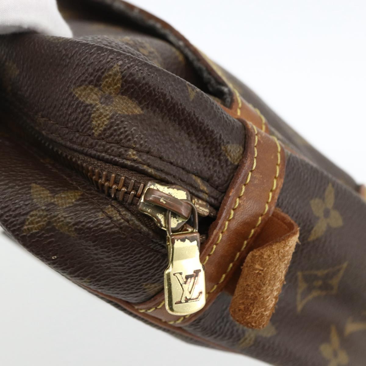 LOUIS VUITTON Monogram Compiegne 28 Clutch Bag M51845 LV Auth ka2849