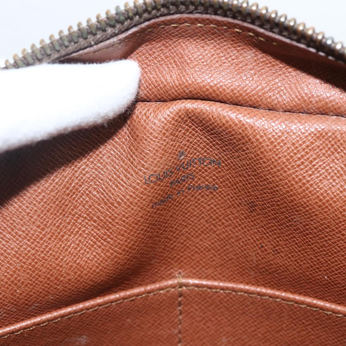 LOUIS VUITTON Monogram Compiegne 28 Clutch Bag M51845 LV Auth ka2849