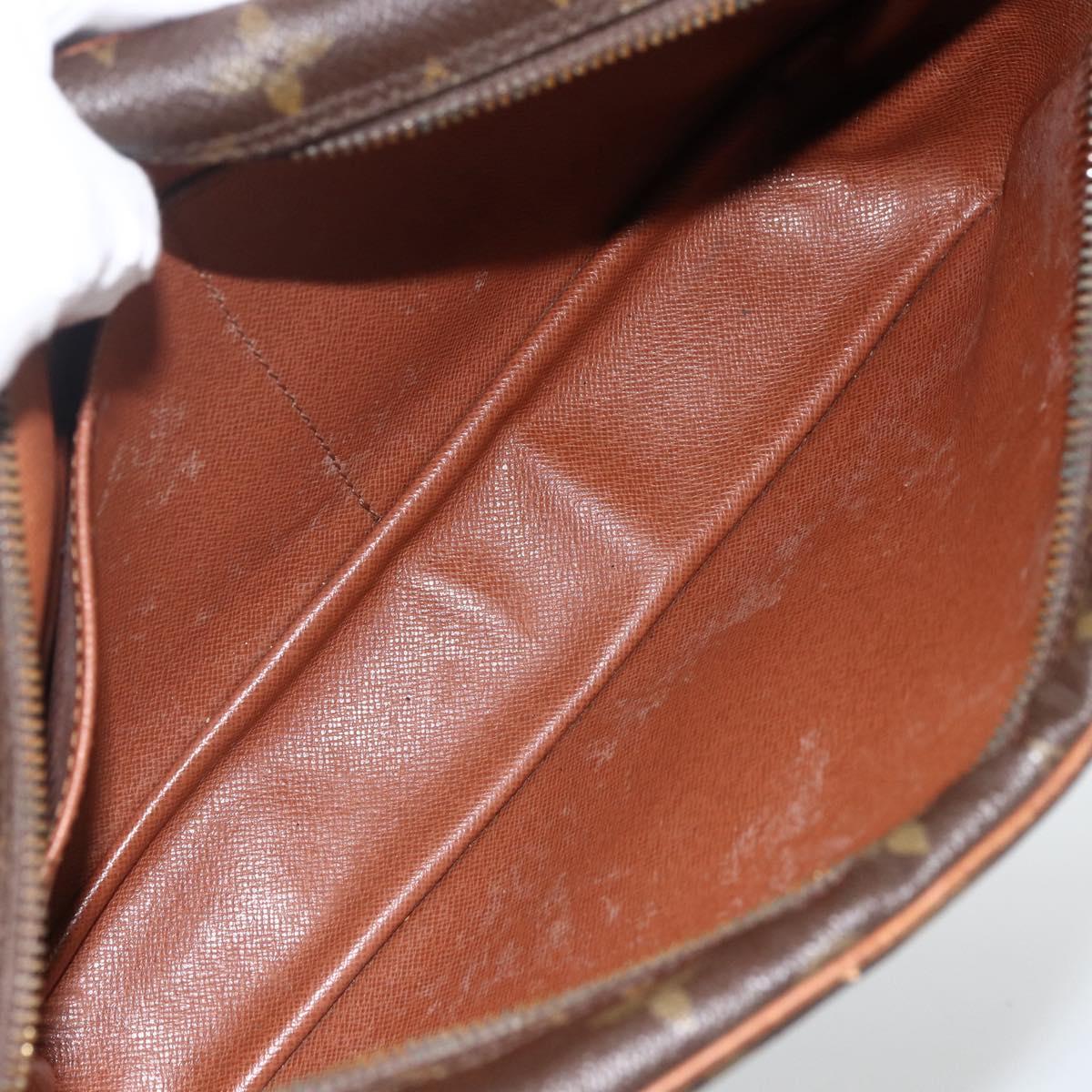 LOUIS VUITTON Monogram Compiegne 28 Clutch Bag M51845 LV Auth ka2849