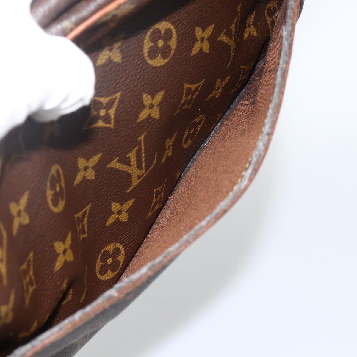 LOUIS VUITTON Monogram Compiegne 28 Clutch Bag M51845 LV Auth ka2849