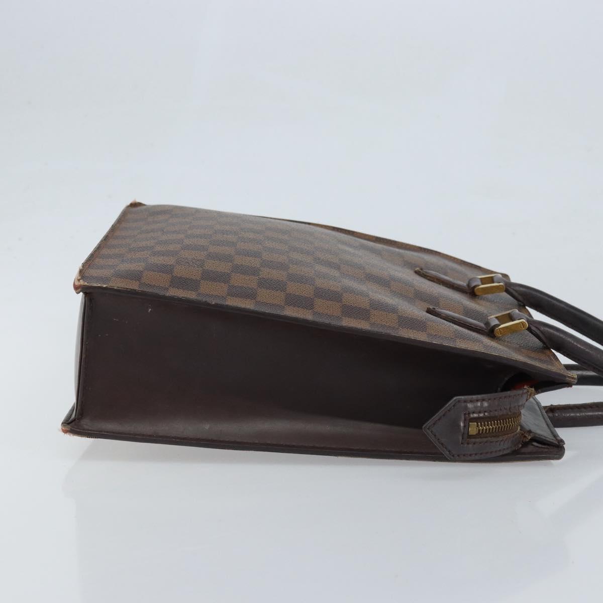 LOUIS VUITTON Damier Ebene Venice PM Hand Bag N51145 LV Auth ka2850