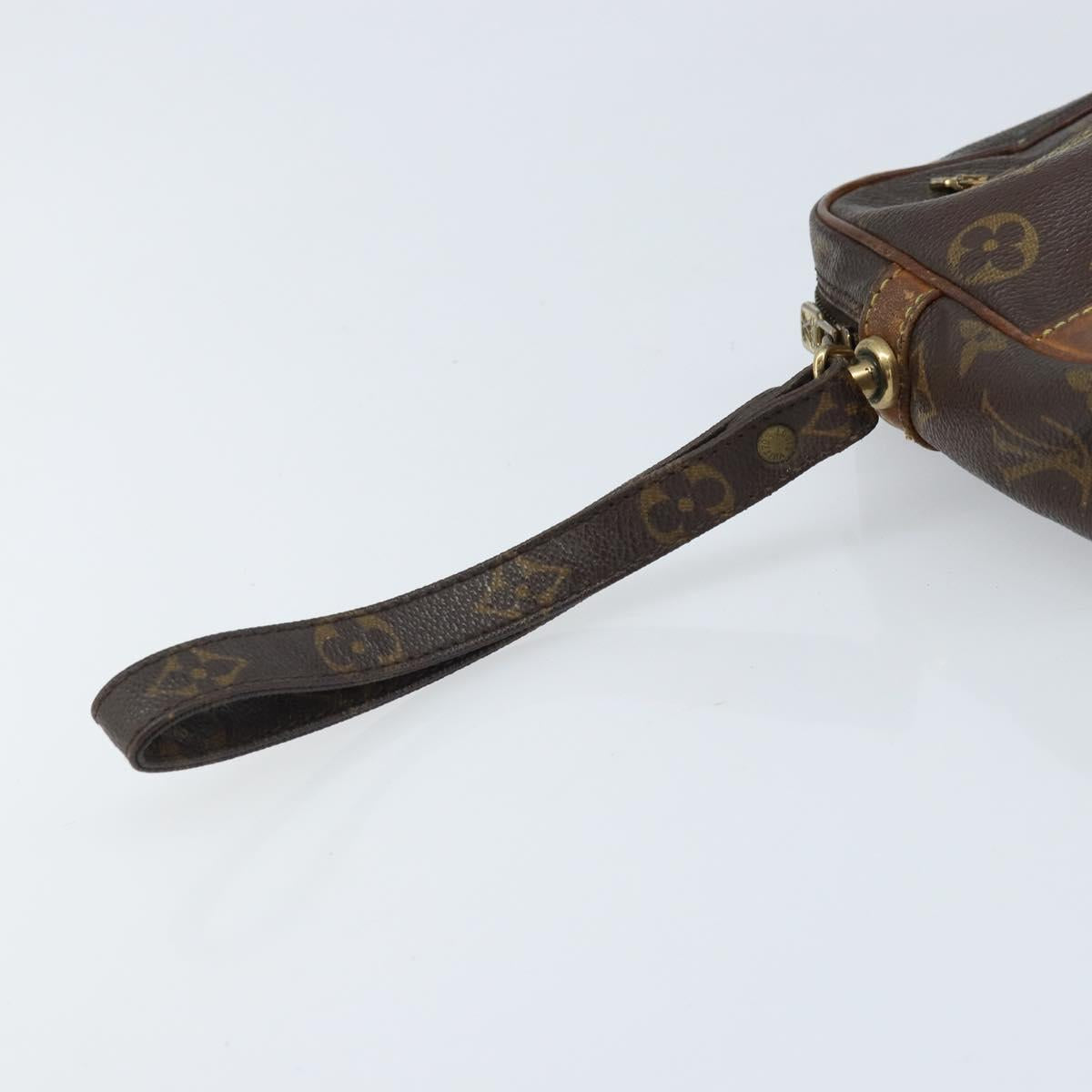LOUIS VUITTON Monogram Marly Dragonne GM Clutch Bag M51825 LV Auth ka2854