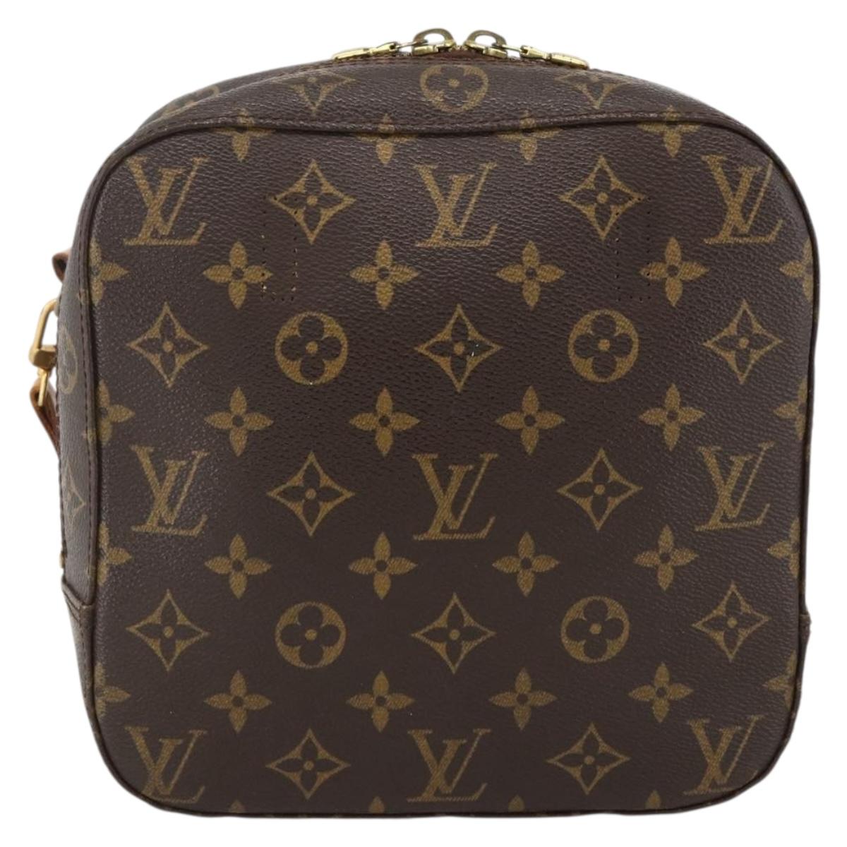 LOUIS VUITTON Monogram Spontini Hand Bag M47500 LV Auth ka2855