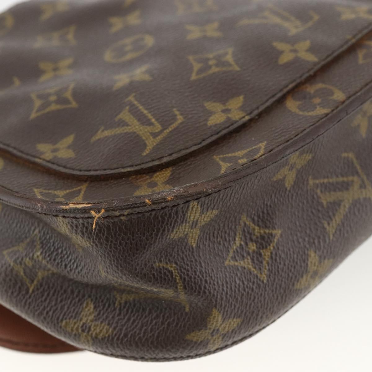 LOUIS VUITTON Monogram Saint Cloud GM Shoulder Bag M51242 LV Auth ka2858