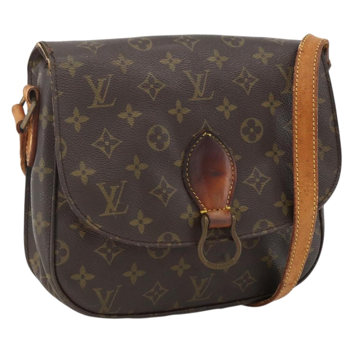 LOUIS VUITTON Monogram Saint Cloud GM Shoulder Bag M51242 LV Auth ka2858
