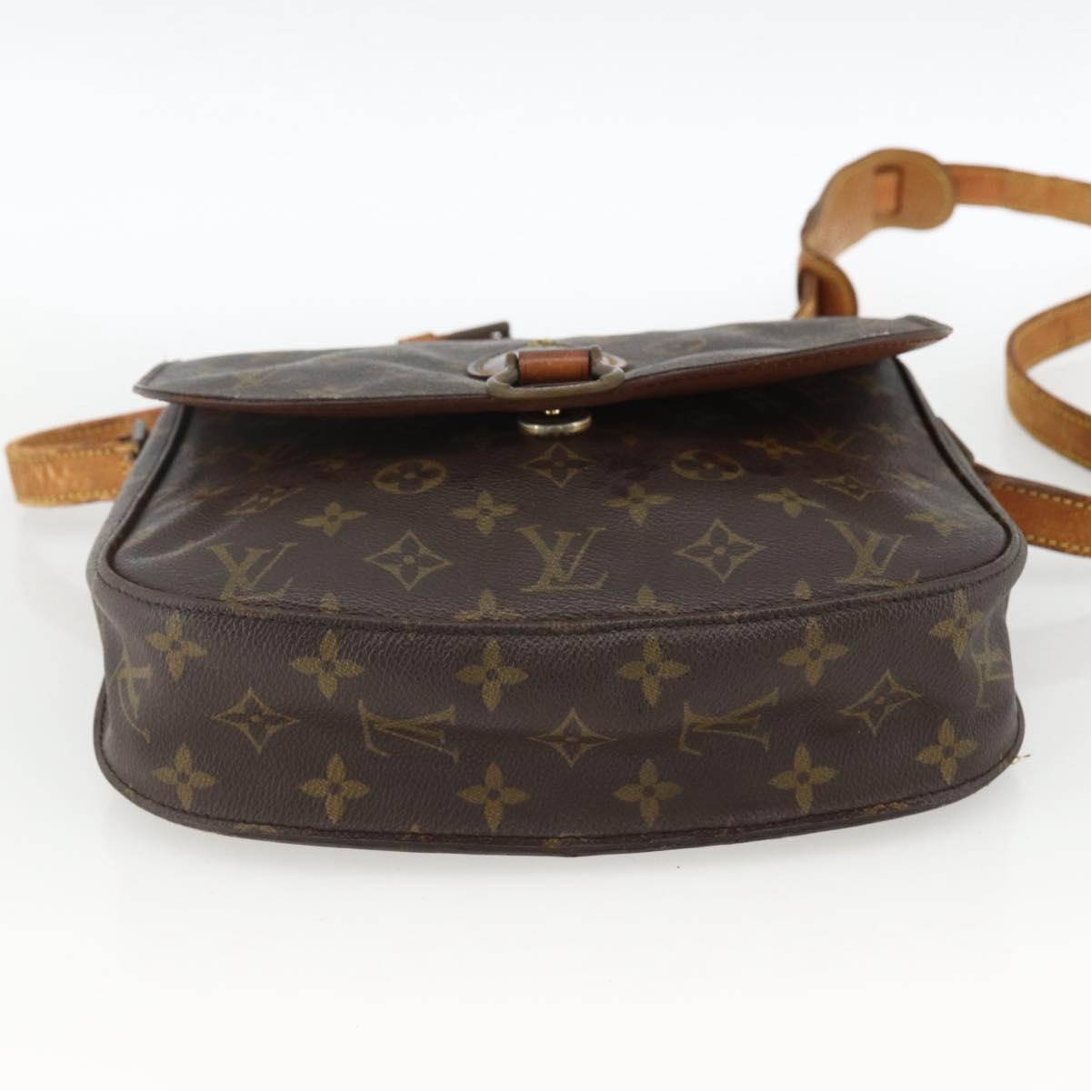 LOUIS VUITTON Monogram Saint Cloud GM Shoulder Bag M51242 LV Auth ka2858
