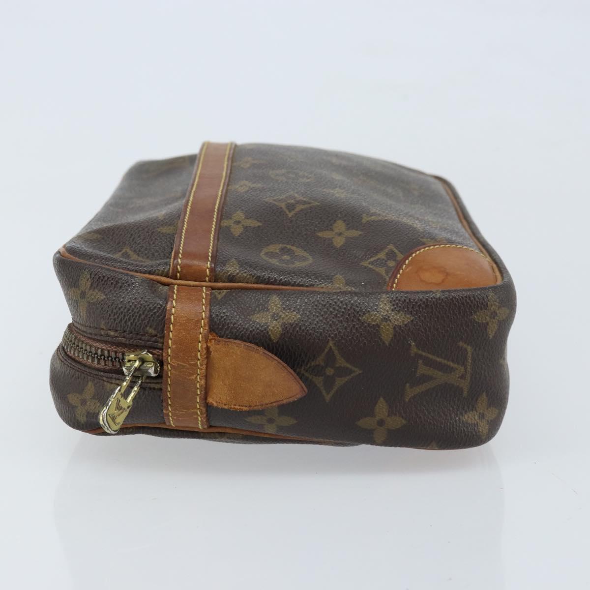 LOUIS VUITTON Monogram Compiegne 28 Clutch Bag M51845 LV Auth ka2859