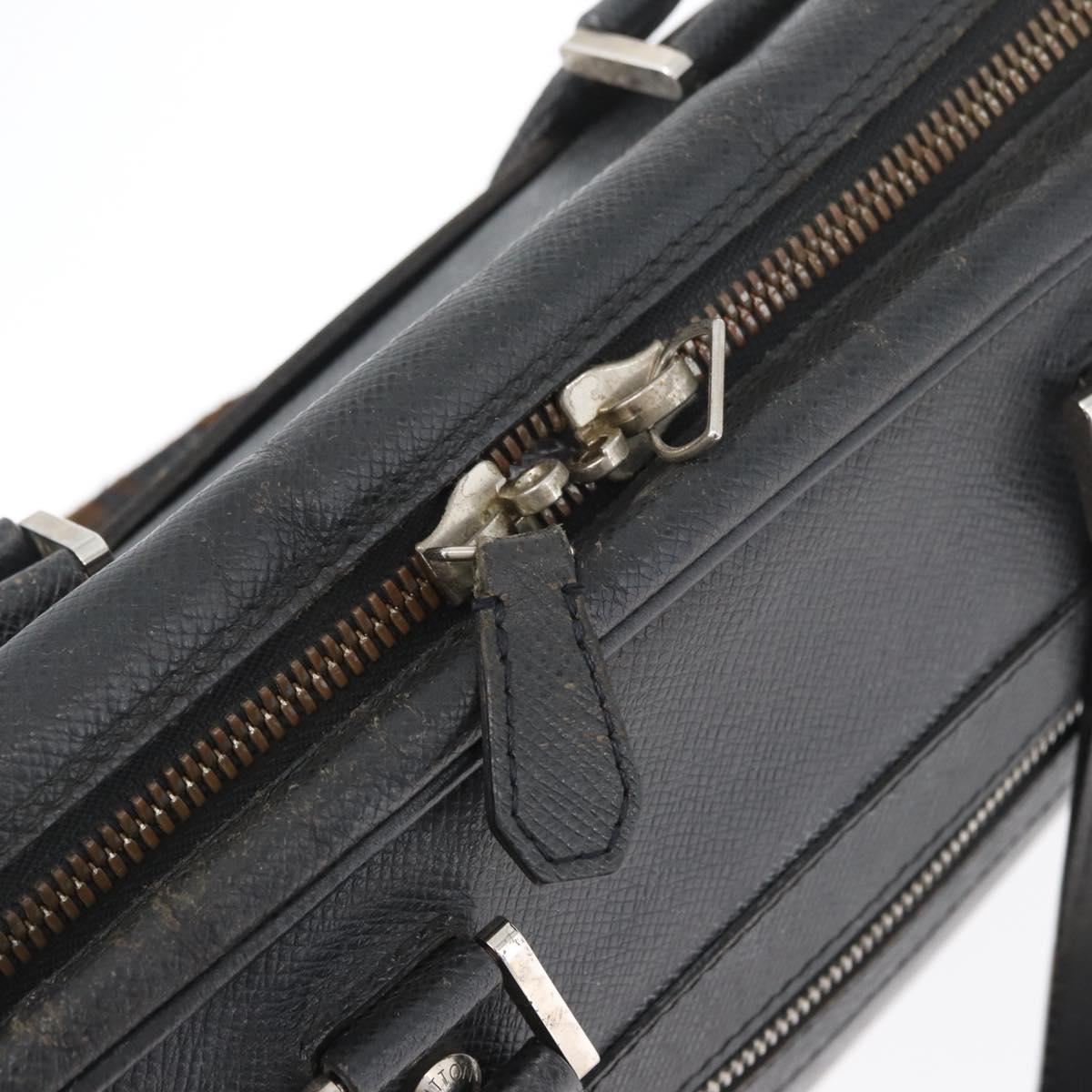 LOUIS VUITTON Taiga Igor Business Bag Ardoise M31172 LV Auth ka2863