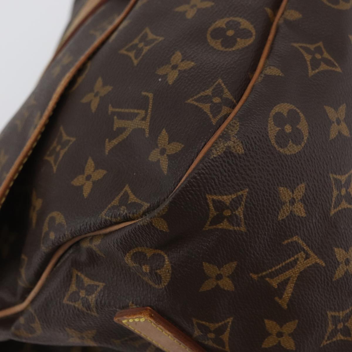 LOUIS VUITTON Monogram Saumur 35 Shoulder Bag M42254 LV Auth ka2872