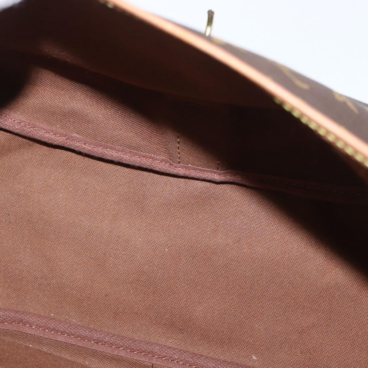 LOUIS VUITTON Monogram Saumur 35 Shoulder Bag M42254 LV Auth ka2872