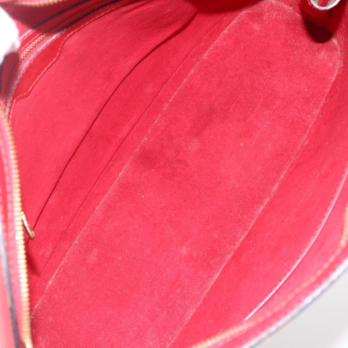 LOUIS VUITTON Epi Lussac Shoulder Bag Red M52287 LV Auth ka2880