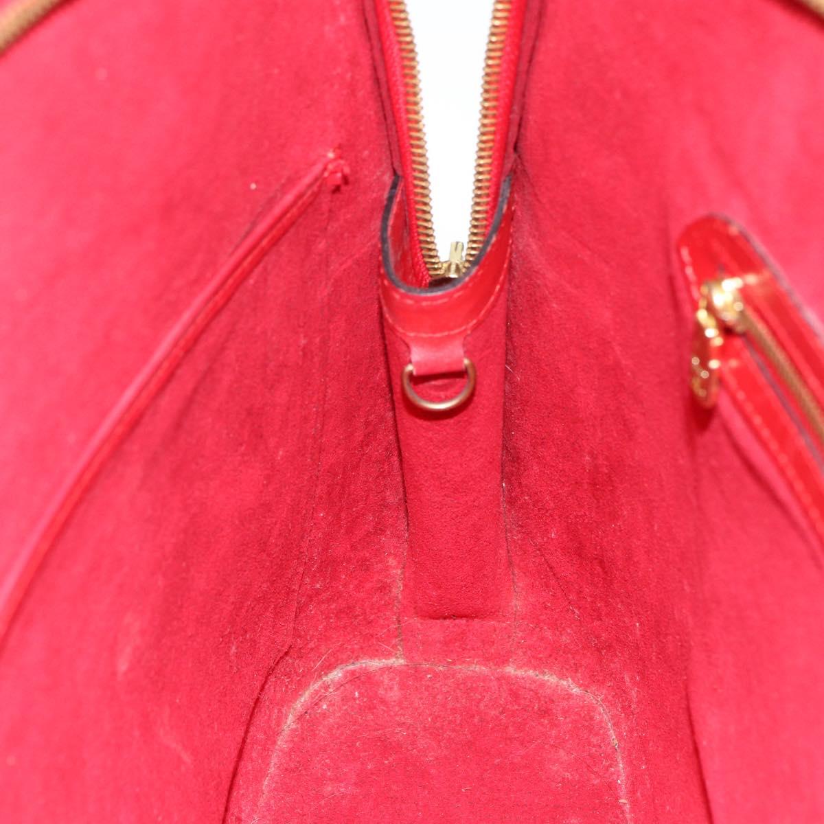 LOUIS VUITTON Epi Lussac Shoulder Bag Red M52287 LV Auth ka2880