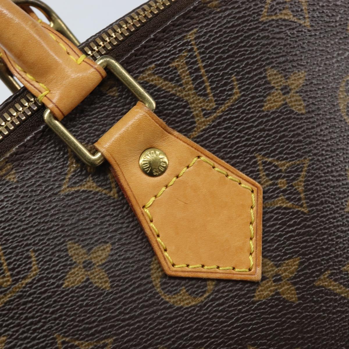 LOUIS VUITTON Monogram Alma Hand Bag M51130 LV Auth ka2922