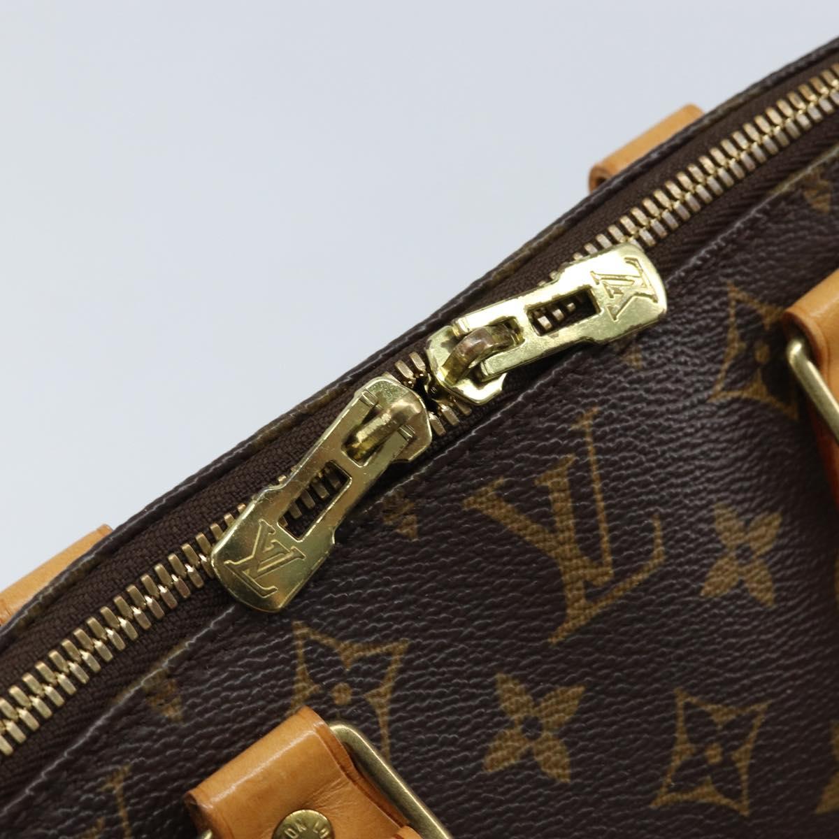 LOUIS VUITTON Monogram Alma Hand Bag M51130 LV Auth ka2922