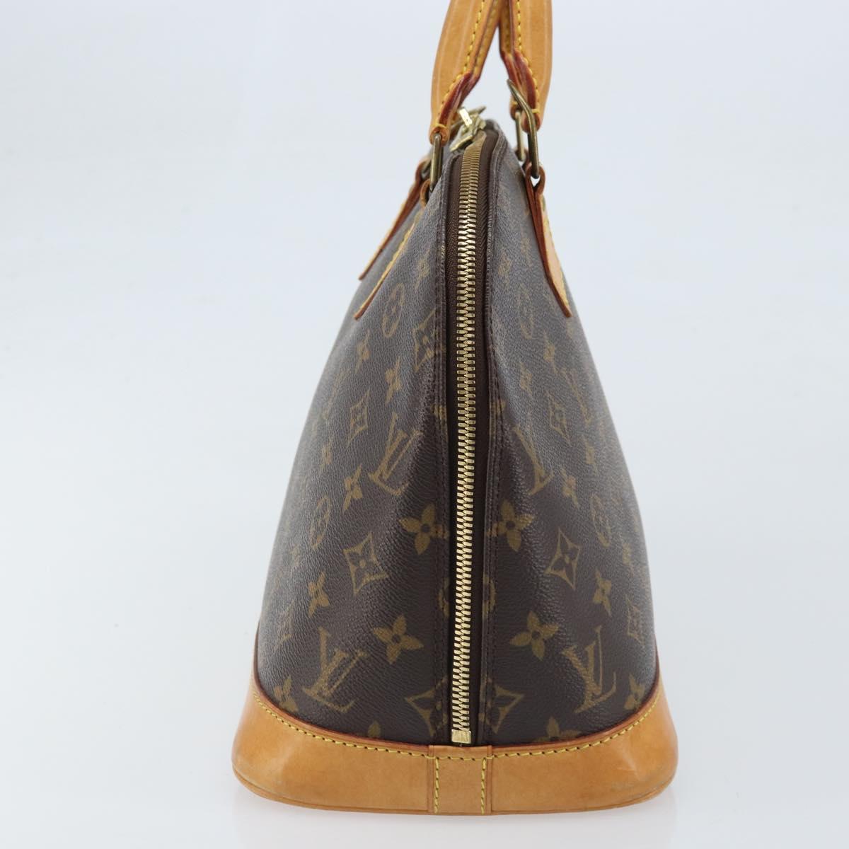 LOUIS VUITTON Monogram Alma Hand Bag M51130 LV Auth ka2922
