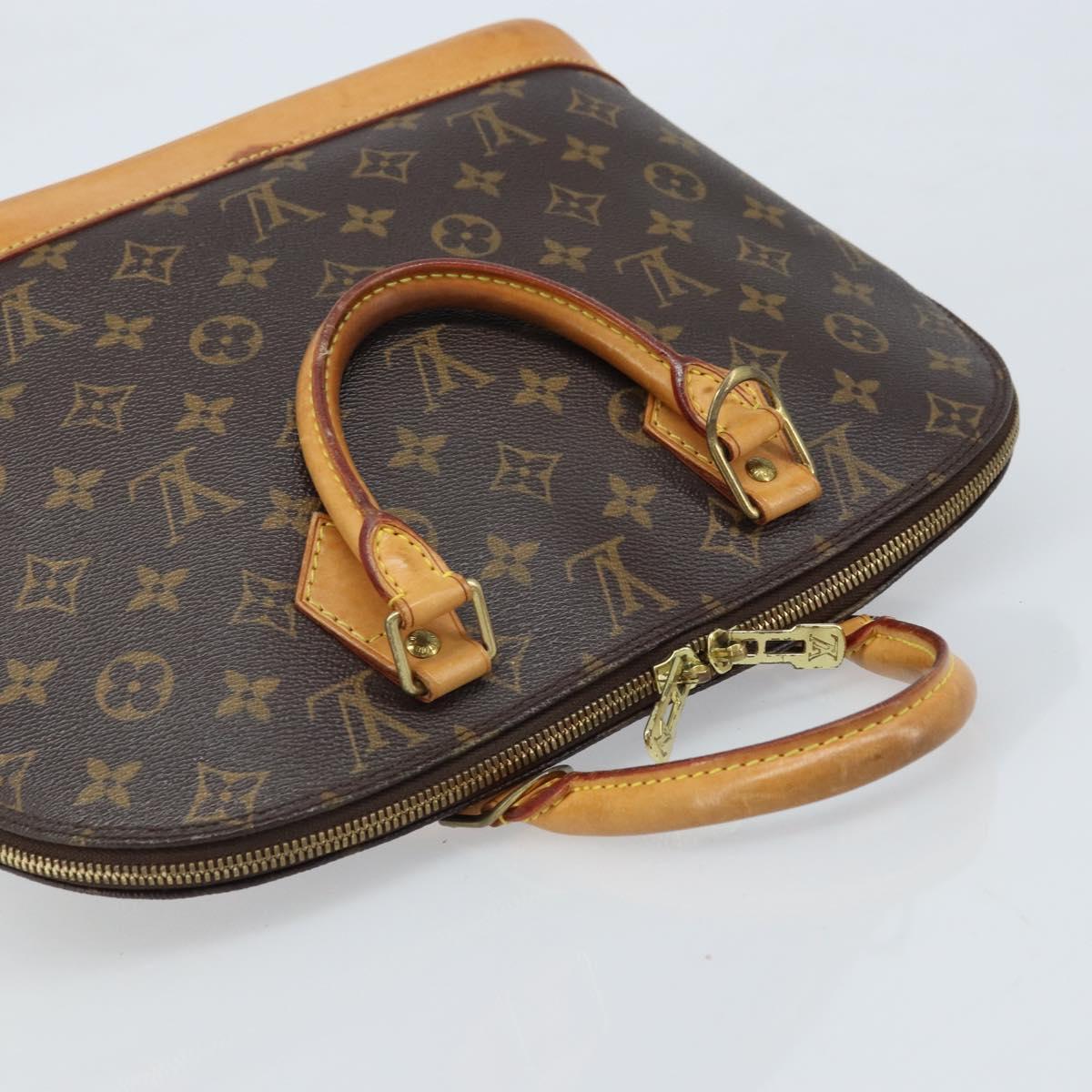 LOUIS VUITTON Monogram Alma Hand Bag M51130 LV Auth ka2922