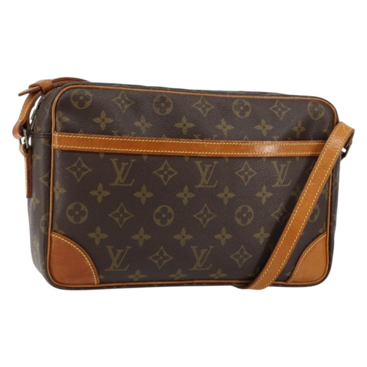 LOUIS VUITTON Monogram Trocadero 30 Shoulder Bag M51272 LV Auth ka293