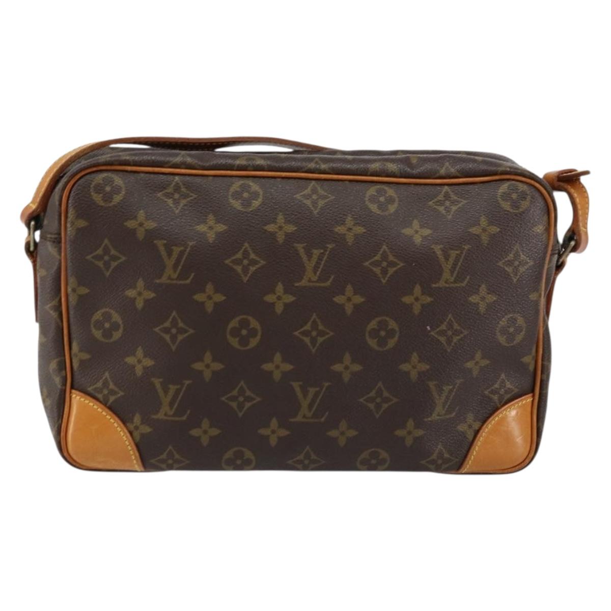 LOUIS VUITTON Monogram Trocadero 30 Shoulder Bag M51272 LV Auth ka293